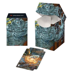 Ultra Pro - MTG Dominaria United: 100+ Deck Box V1: Karn, Living Legacy