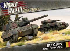 Belgian Unit Card Pack (33x Cards) (WW3-09B)