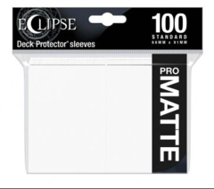Ultra Pro - Eclipse Pro Matte Standard Sleeves: Arctic White 100ct
