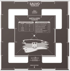 Team Yankee Salvo Template - German Edition (TAT03)