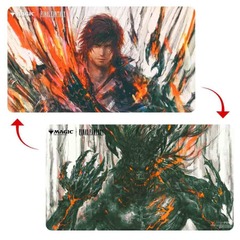 M25057 FINAL FANTASY™ - (Double-Sided) - Clive, Ifrit's Dominant / Ifrit, Warden of Inferno Playmat