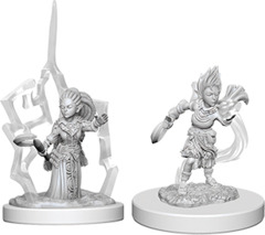Gnome Female Druid - 73346 - Pathfinder Battles Deep Cuts Unpainted Minis