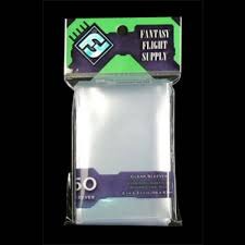 Fantasy Flight - Standard American Board Game Size - 50ct - Clear