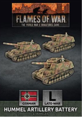 GBX158 - Hummel Artillery Battery - German - Late War