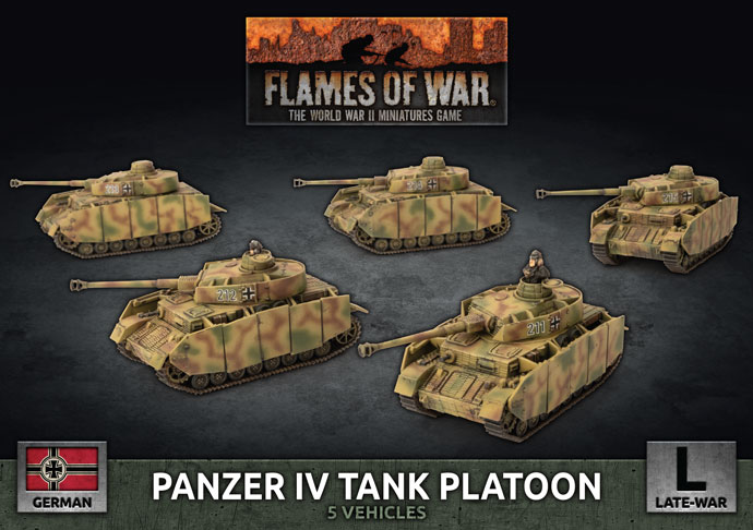 Panzer IV Tank Platoon