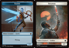 Soldier // Faerie Double-Sided Token