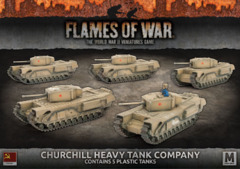 Churchill Heavy Tank Company (Plastic) (SBX56)