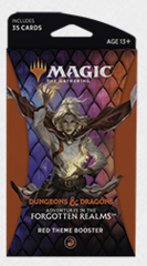 Adventures in the Forgotten Realms Theme Boosters Pack - Red