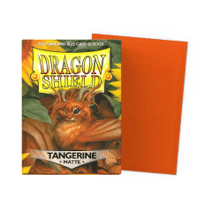 Dragon Shield - Matte Sleeves - Tangerine (100ct)