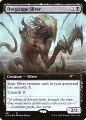 Dregscape Sliver (631) - Foil - Extended Art