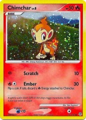 Chimchar - 76/130 - Cosmos Holo Promo - 2007 Collector's Tin Exclusive