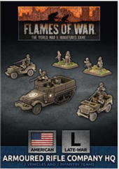 Flames of War - Armored Rifle Company HQ (Plastic)(USA)