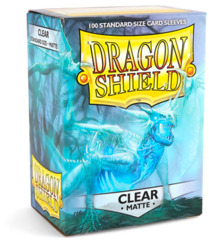 Dragon Shield - Matte Sleeves - Clear (100ct)