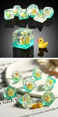 DAD135 Resin Dice Set (7pcs) [Rubber Duck]