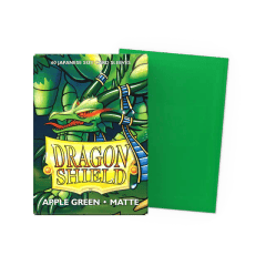 Dragon Shield - Japanese Size Matte Sleeves - Apple Green (60ct)