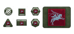 BR907 6th Airborne Tokens (x20) & Objectives (x2)