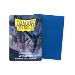 Dragon Shield - Japanese Size Dual Matte Sleeves - Wisdom (60ct)