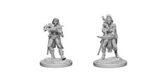 Elf Female Bard - 72611 - Pathfinder Battles Deep Cuts Unpainted Minis