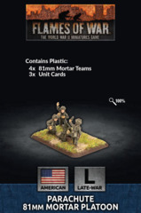 Parachute Mortar Platoon (Plastic) (US794)