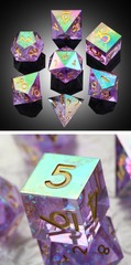 DAD728 Sharp Edge Dice Set (7pcs) (Chromatic) [Mage]