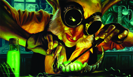 P08 Artists of Magic Playmat - Goblin Engineer