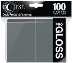 Ultra Pro - Pro Gloss Eclipse: Deck Protector 100 Count Pack - Grey
