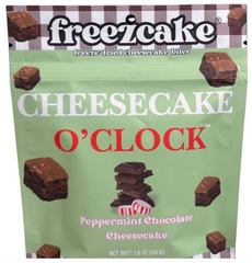 Freezcake - Peppermint Chocolate Cheesecake Bites
