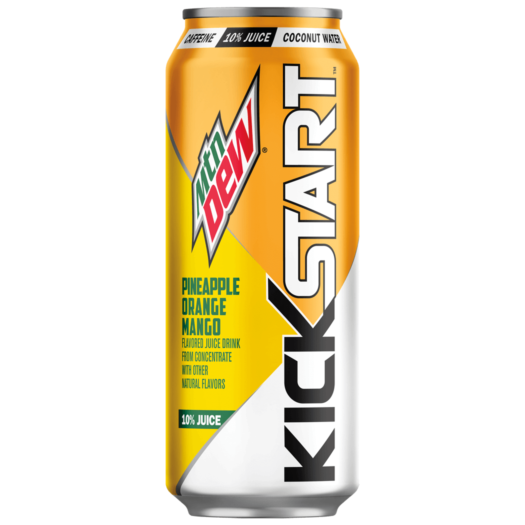 Mt Dew - Kickstart Pineapple Orange Mango