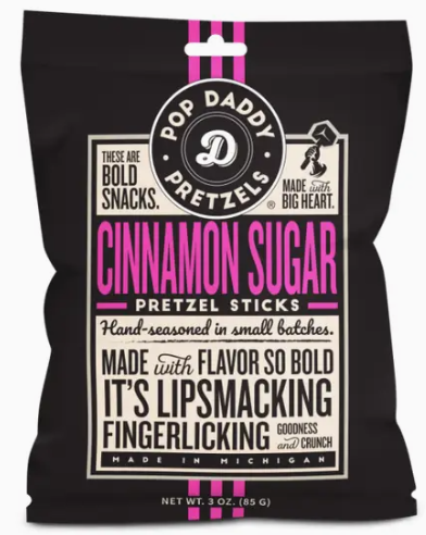 Pop Daddy - Cinnamon Sugar Pretzels