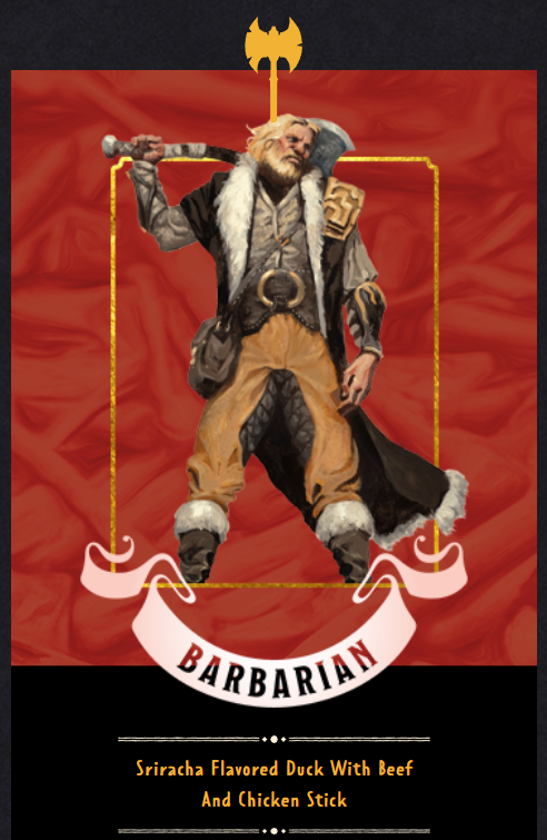 MM Stick D&D - Barbarian