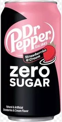 Dr Pepper - Strawberries and Cream - Zero Sugar