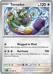 Tornadus - 078/086 - Rare - Reverse Holo