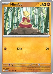 Mienfoo (Poke Ball Pattern) - 052/086 - Common - Holo