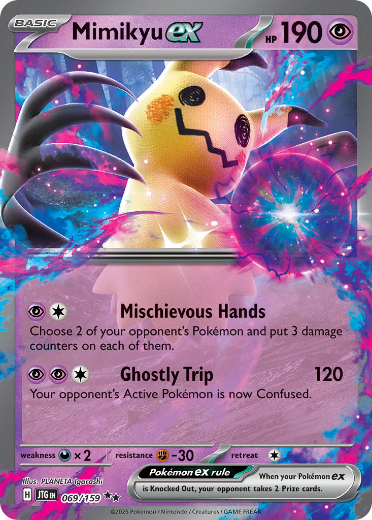 Mimikyu ex - 069/159 - Double Rare