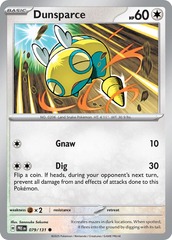 Dunsparce (Master Ball Pattern) - 079/131 - Common - Reverse Holo