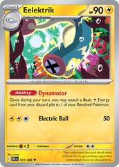 Eelektrik (Master Ball Pattern) - 031/086 - Uncommon - Holo