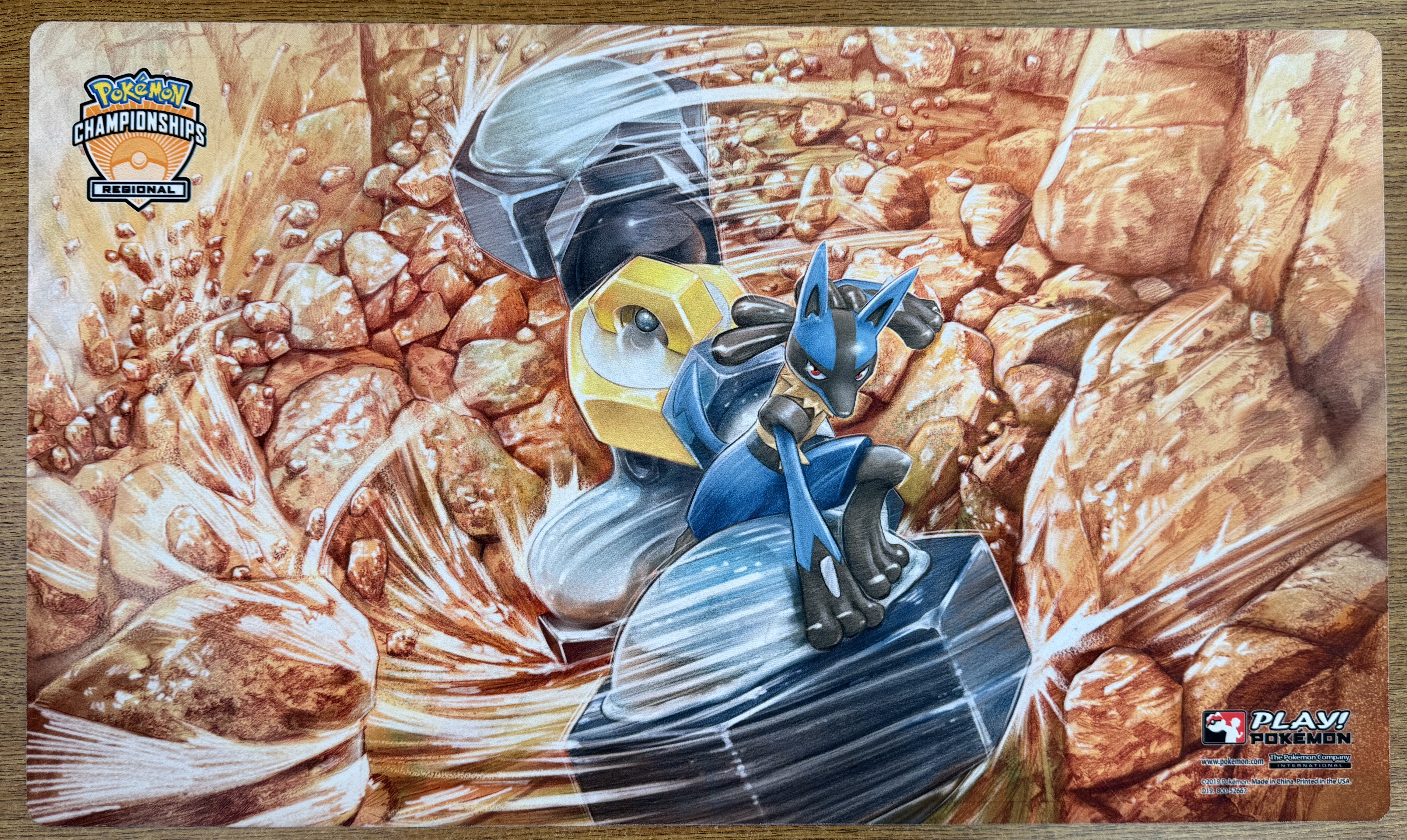 Lucario & Melmetal Playmat
