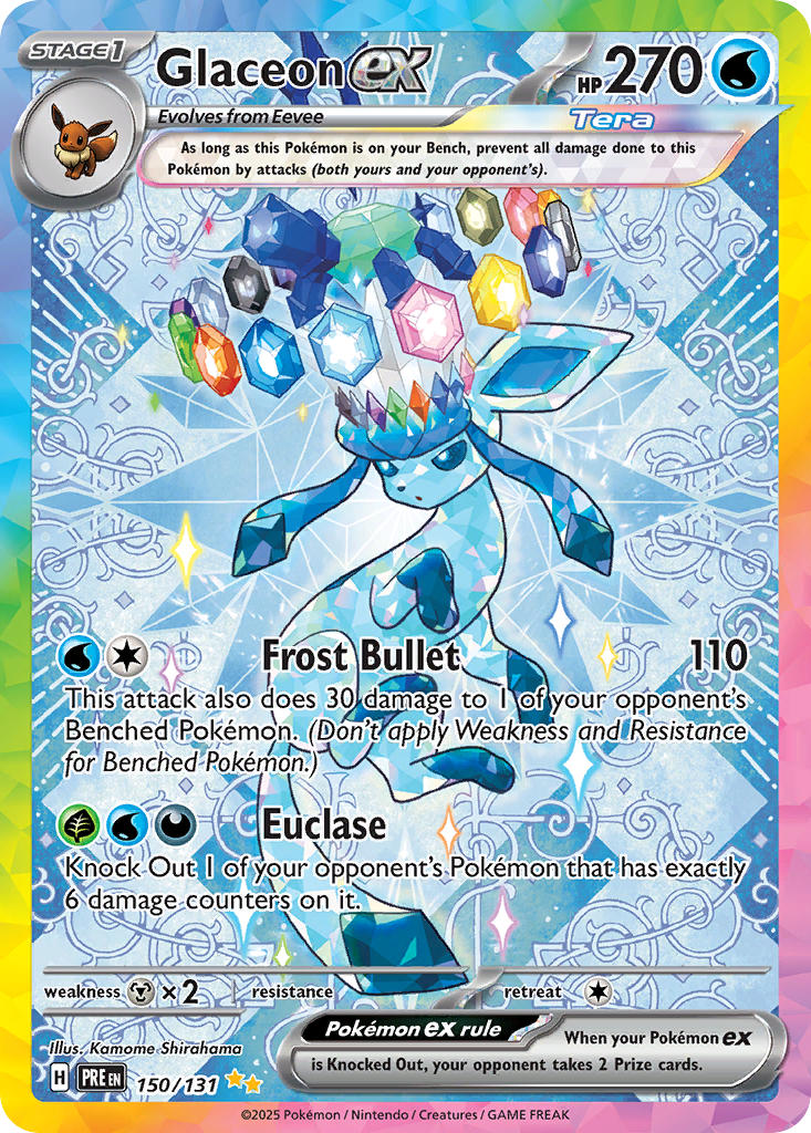 Glaceon ex - 150/131 - Special Illustration Rare