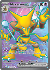 Alakazam ex - 188/165 - Full Art Ultra Rare