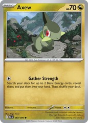 Axew (Master Ball Pattern) - 068/086 - Common - Holo