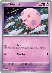 Munna (Master Ball Pattern) - 035/086 - Common - Holo