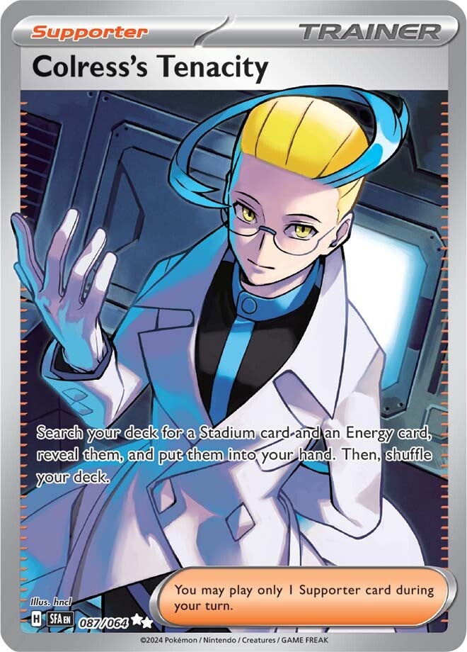Colresss Tenacity - 087/064 - Full Art Ultra Rare