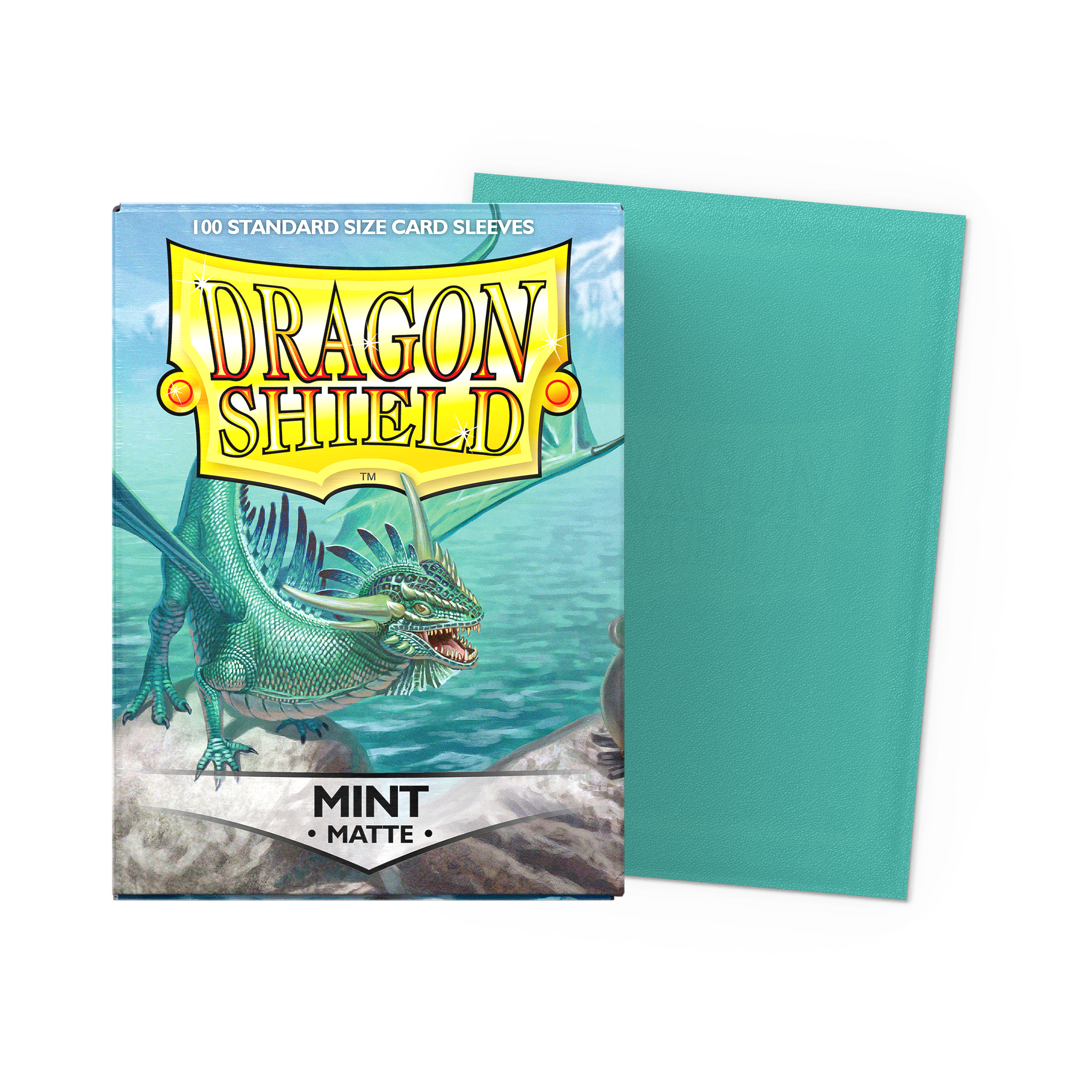 Dragon Shield Sleeves: Matte Mint (Box Of 100)