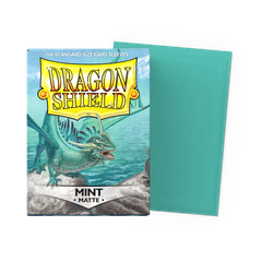 Dragon Shield Sleeves: Matte Mint (Box Of 100)