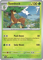 Sawsbuck (Poke Ball Pattern) - 007/086 - Uncommon - Holo