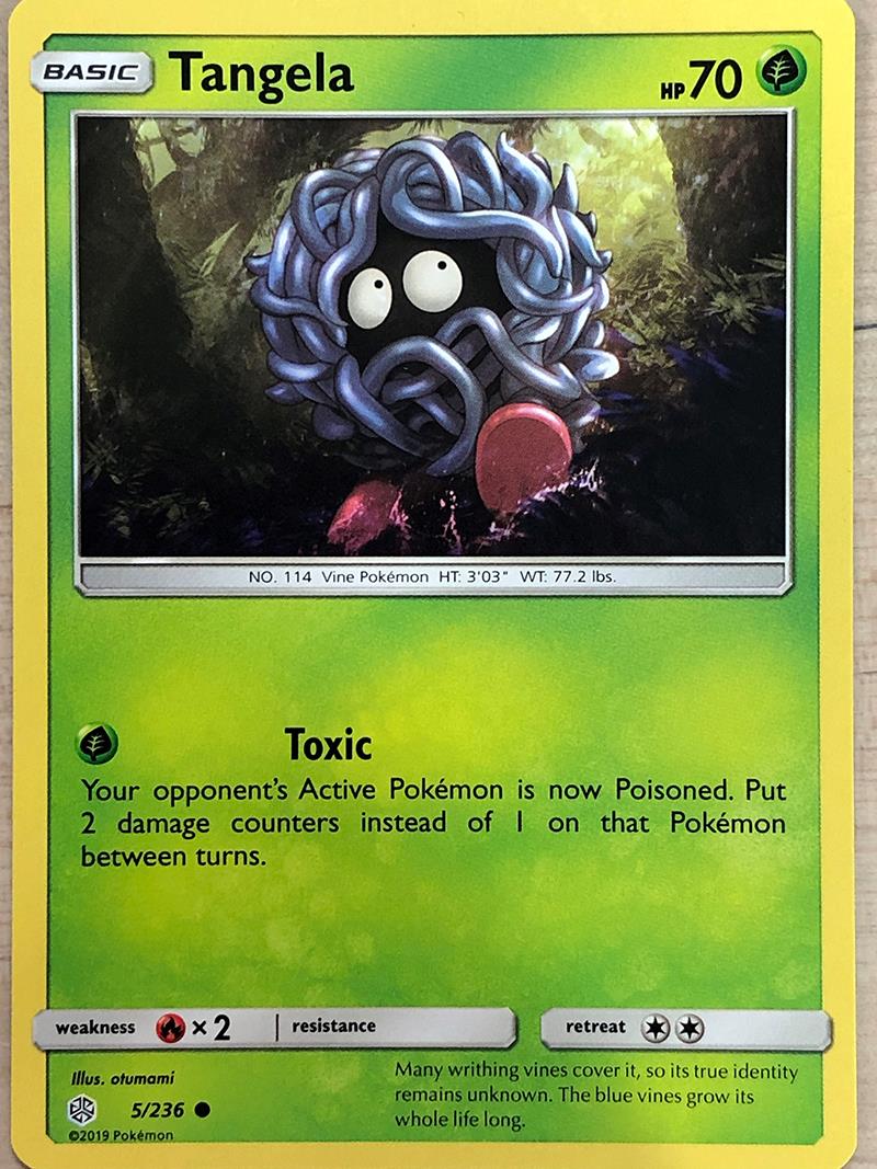 Tangela - 5/236 - Common - Reverse Holo