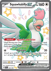 Squawkabilly ex - 223/091 - Shiny Ultra Rare