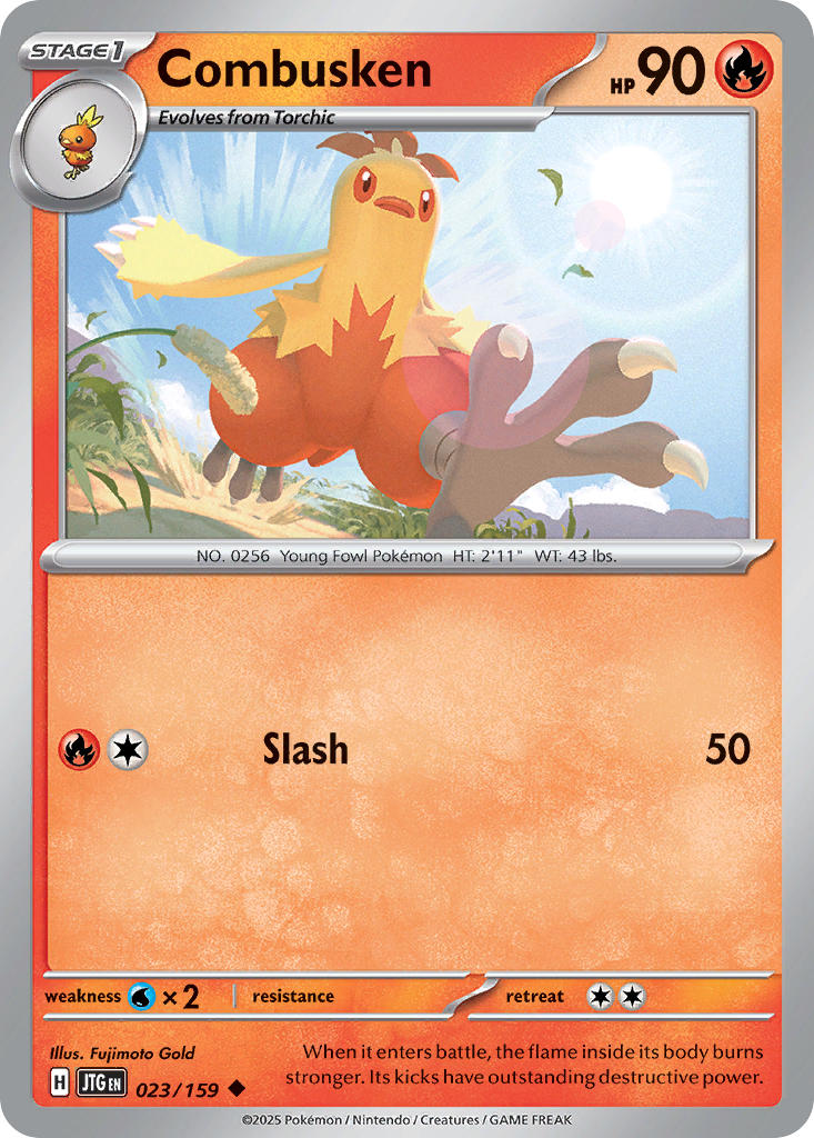 Combusken - 023/159 - Uncommon