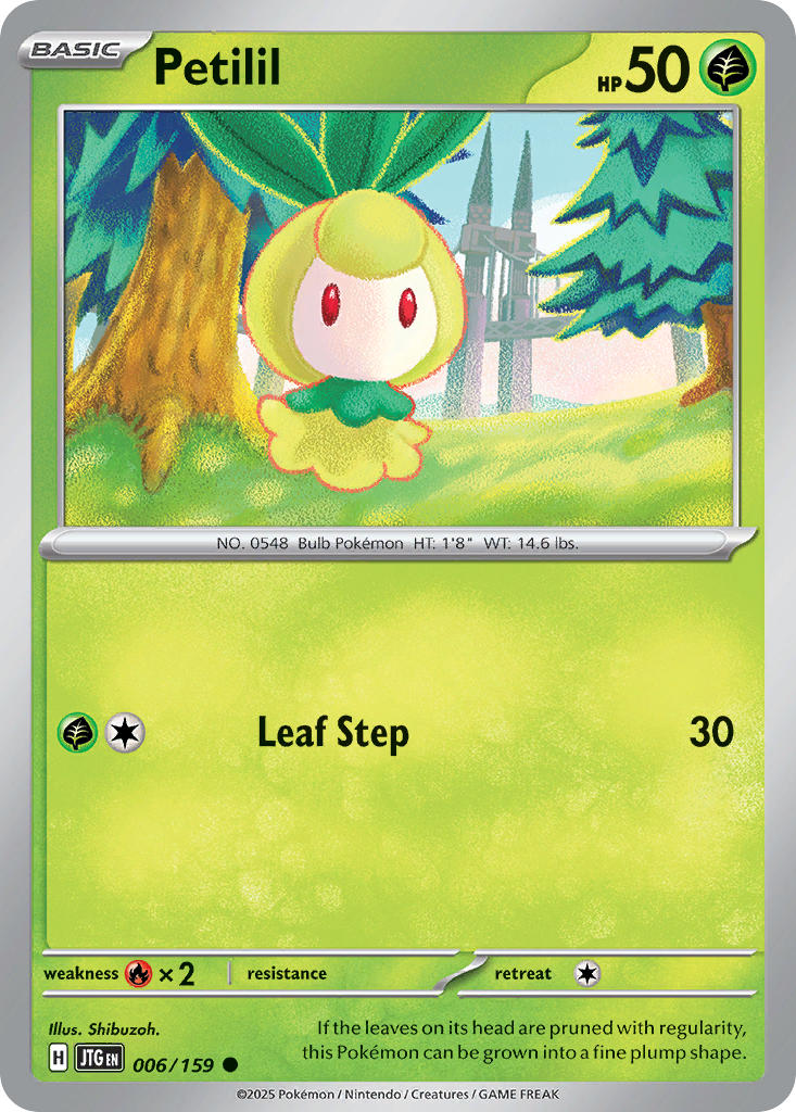 Petilil - 006/159 - Common - Reverse Holo