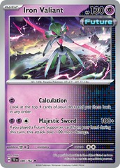 Iron Valiant - 080/162 - Rare - Reverse Holo